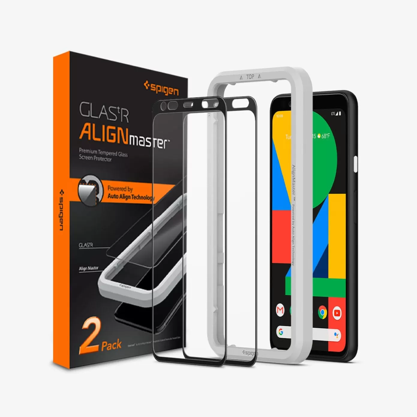 Spigen Pixel Phone·More Pixel Series | Alignmaster Full Cover Clear