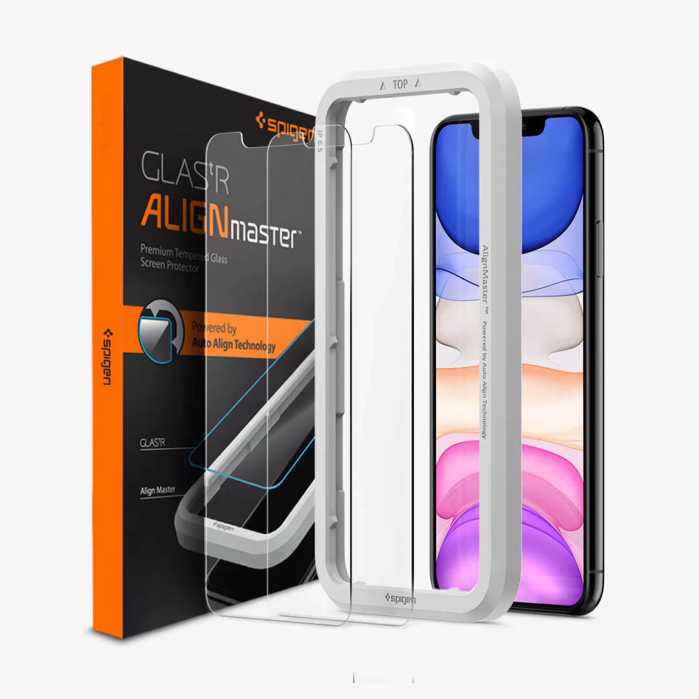 Spigen Iphone·More Iphone Series | Alignmaster Full Cover Black