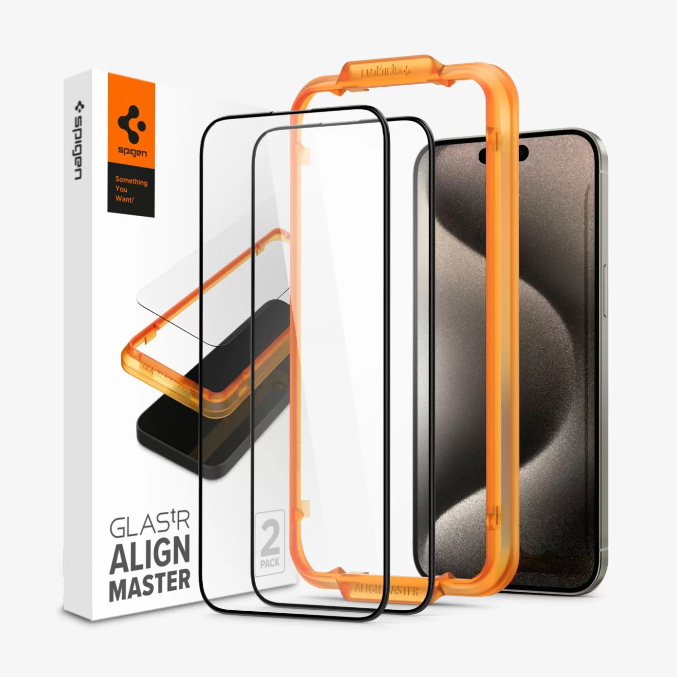 Spigen Iphone·Iphone 15 Pro Max | Iphone·Iphone 15 Pro | Alignmaster Full Cover Black Clear