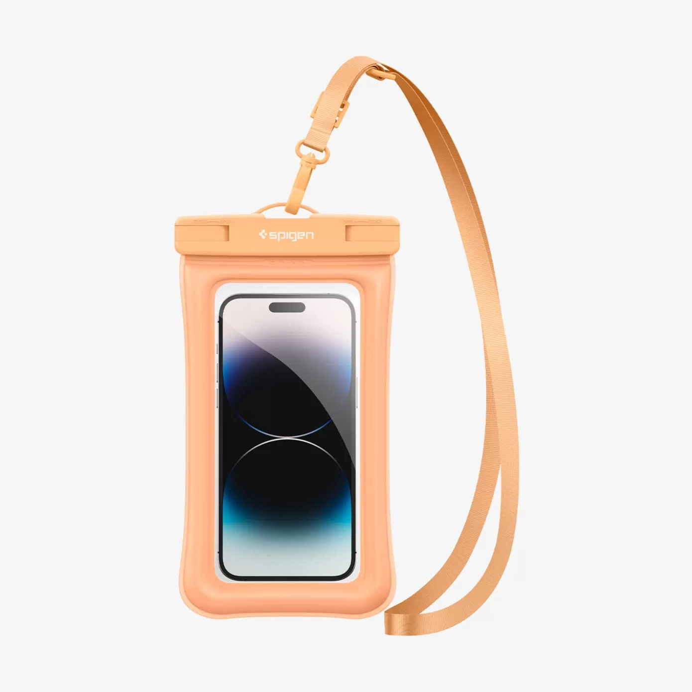 Spigen Travel Accessories | AquaShield Case | Floating Apricot