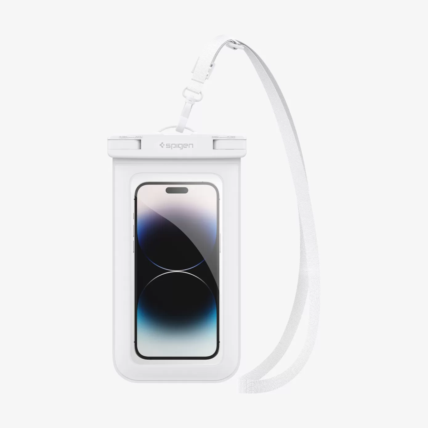 Spigen Travel Accessories | AquaShield Case (2 Pack) White