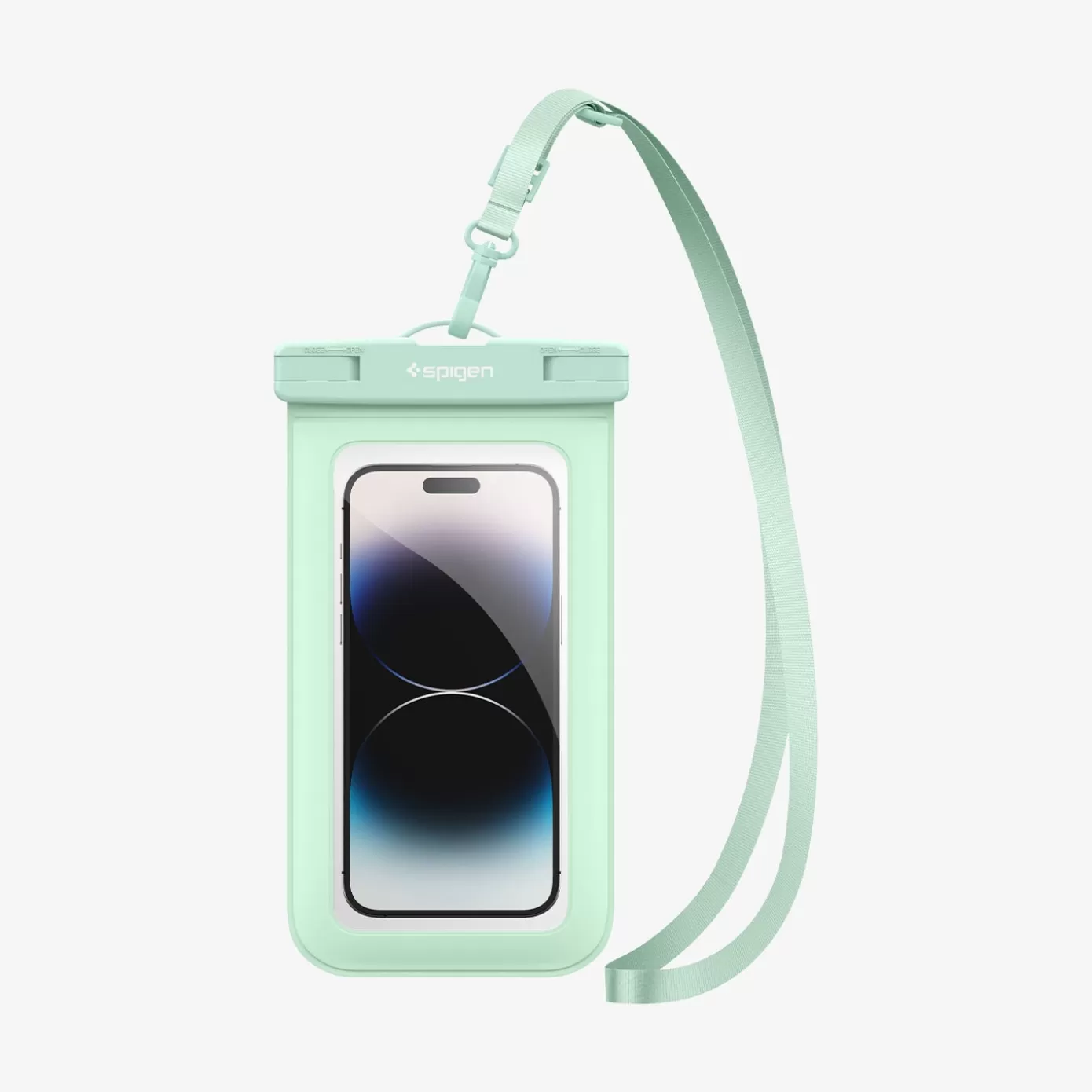 Spigen Travel Accessories | AquaShield Case (2 Pack) Mint