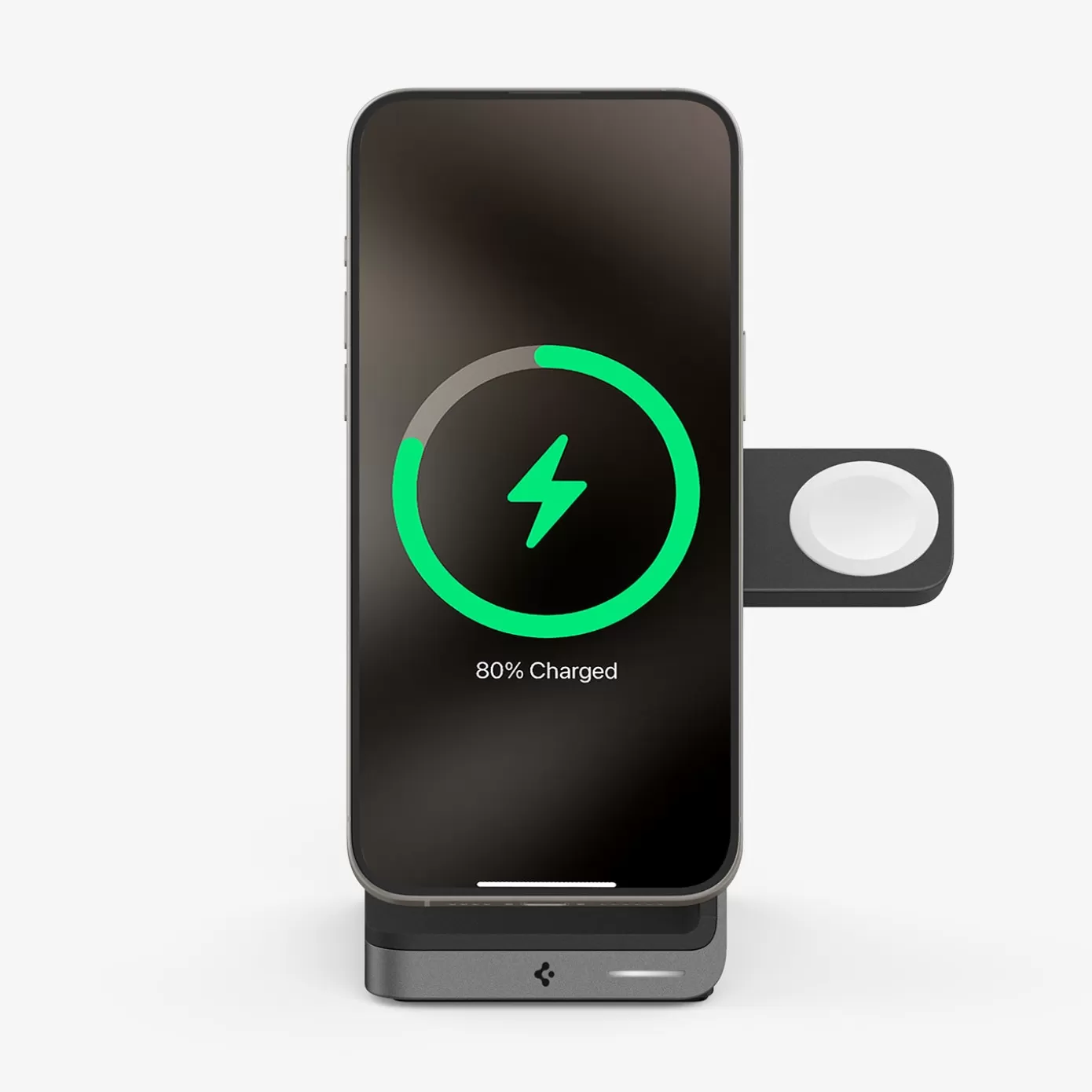 Spigen Stands | Smart Device·Stands | ArcField™ 3-in-1 Charging Stand | 15W (MagFit) Black
