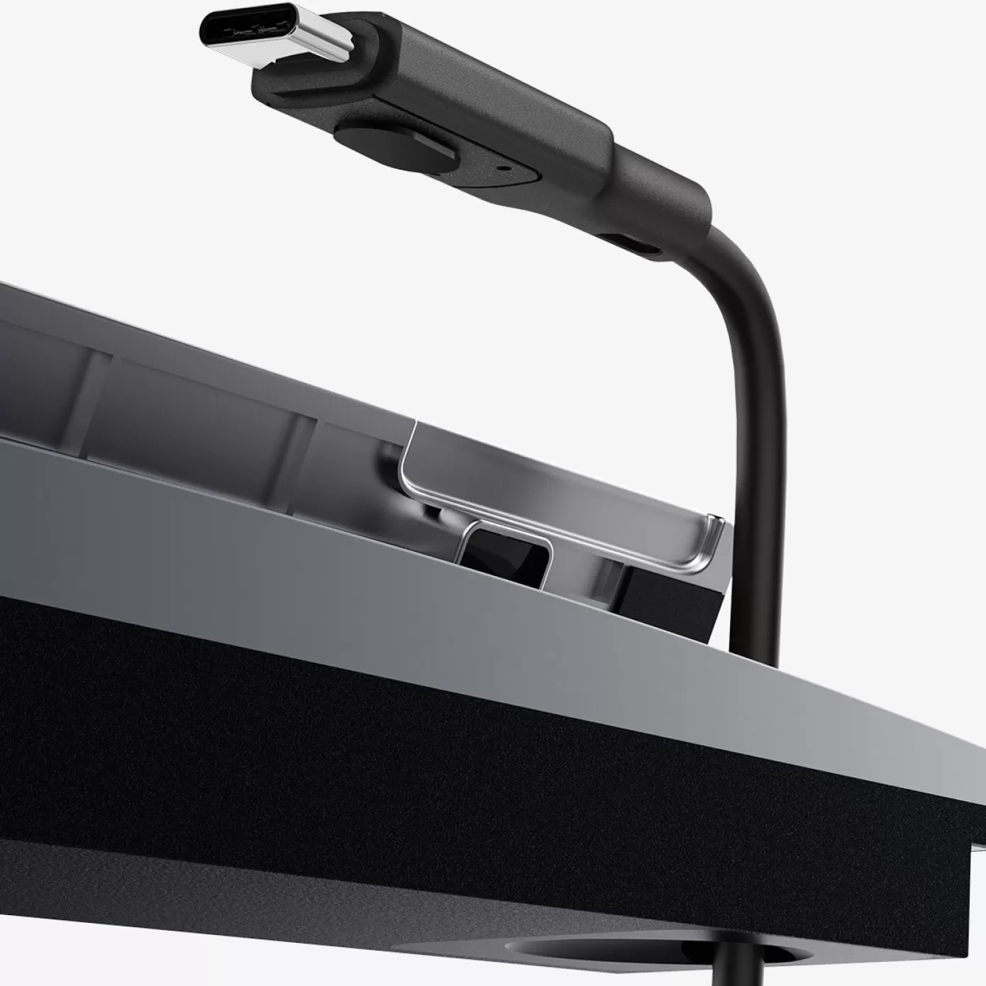 Spigen Accessories | Cable Organizer Station Dark Silver