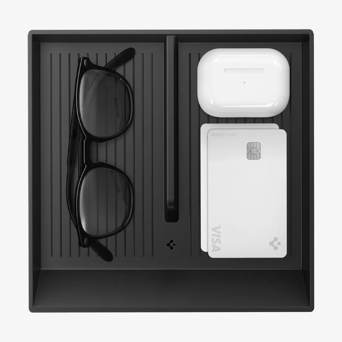 Spigen Accessories | Center Console Organizer Tray | CO220B Black