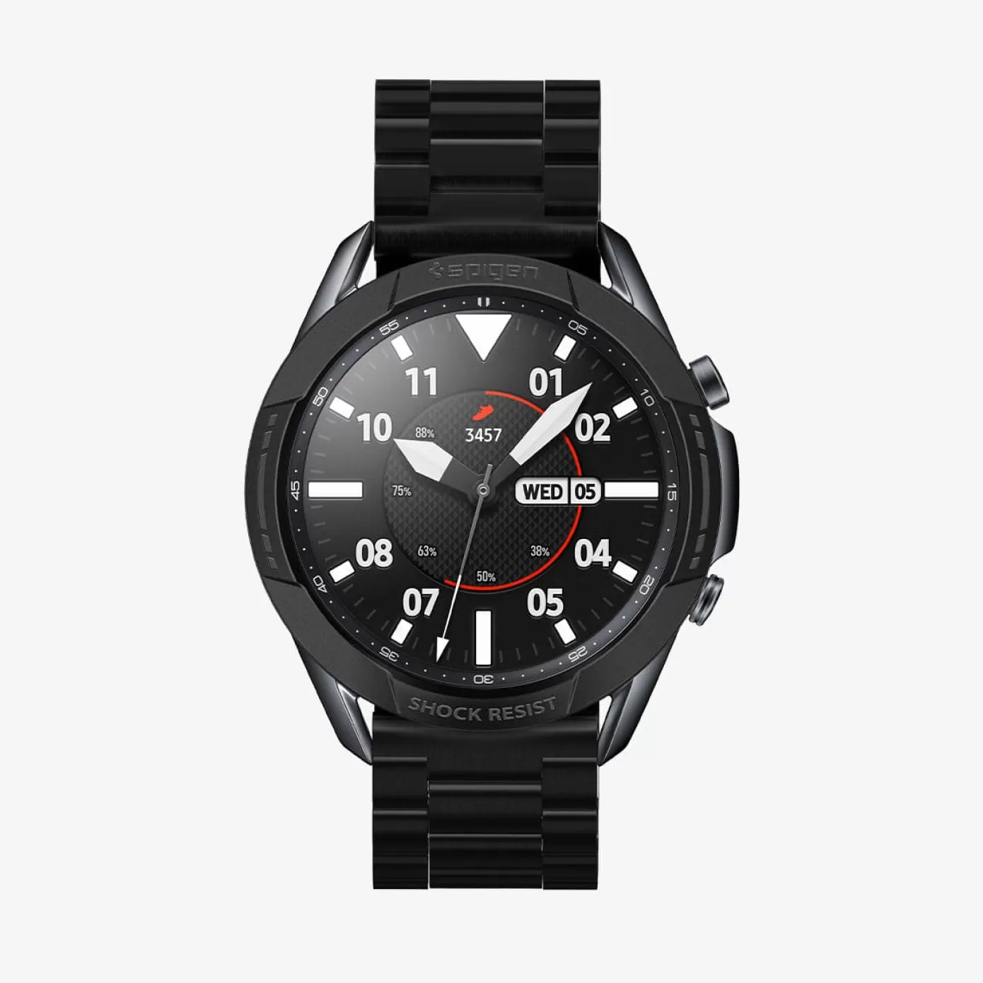 Spigen Galaxy Watch | Chrono Shield Black