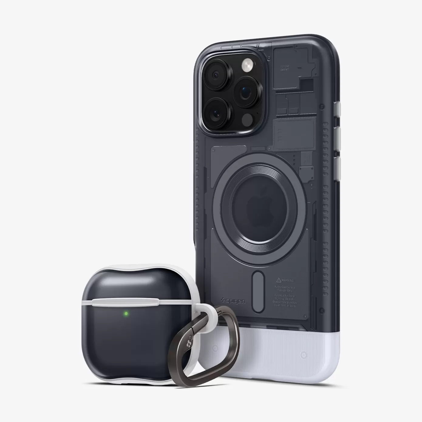 Spigen Iphone·Iphone 16 Pro Max | Iphone·Iphone 16 Pro | Classic C1 AirPods Set Graphite