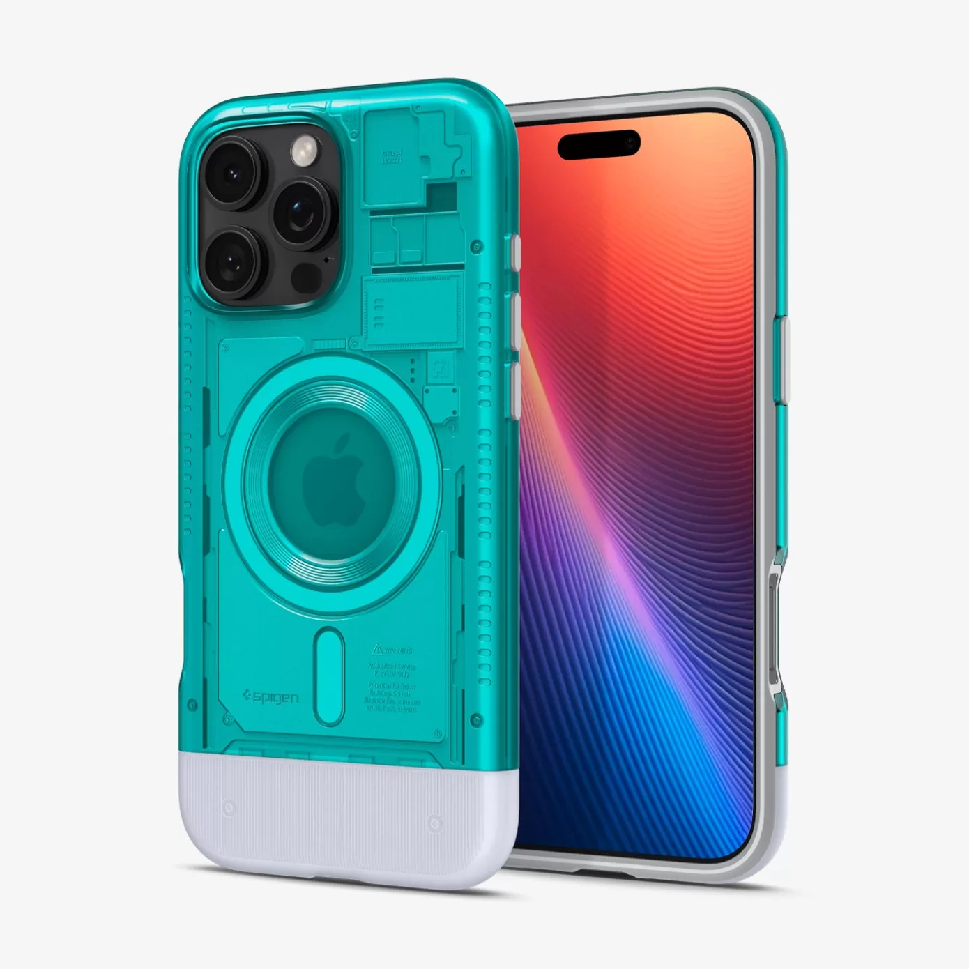 Spigen Iphone·Iphone 16 Pro Max | Iphone·Iphone 16 Pro | Classic C1 AirPods Set Bondi Blue