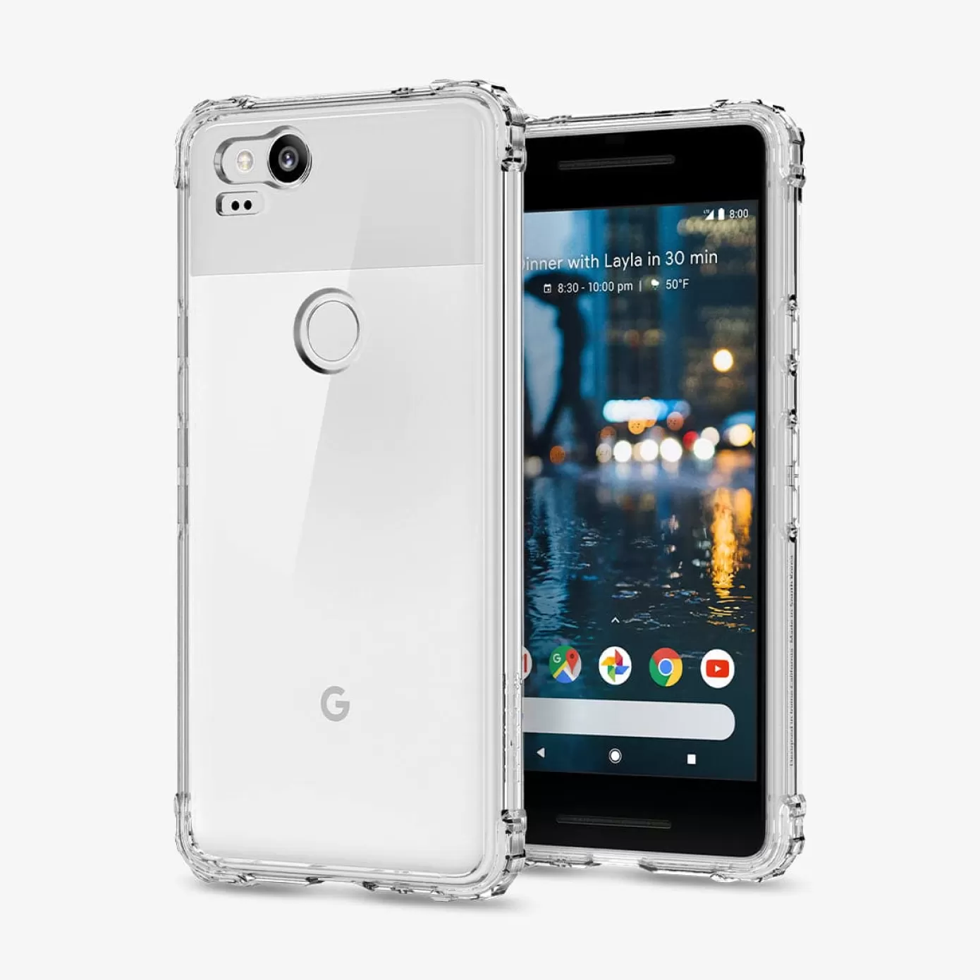 Spigen Pixel Phone·More Pixel Series | Crystal Shell Crystal Clear