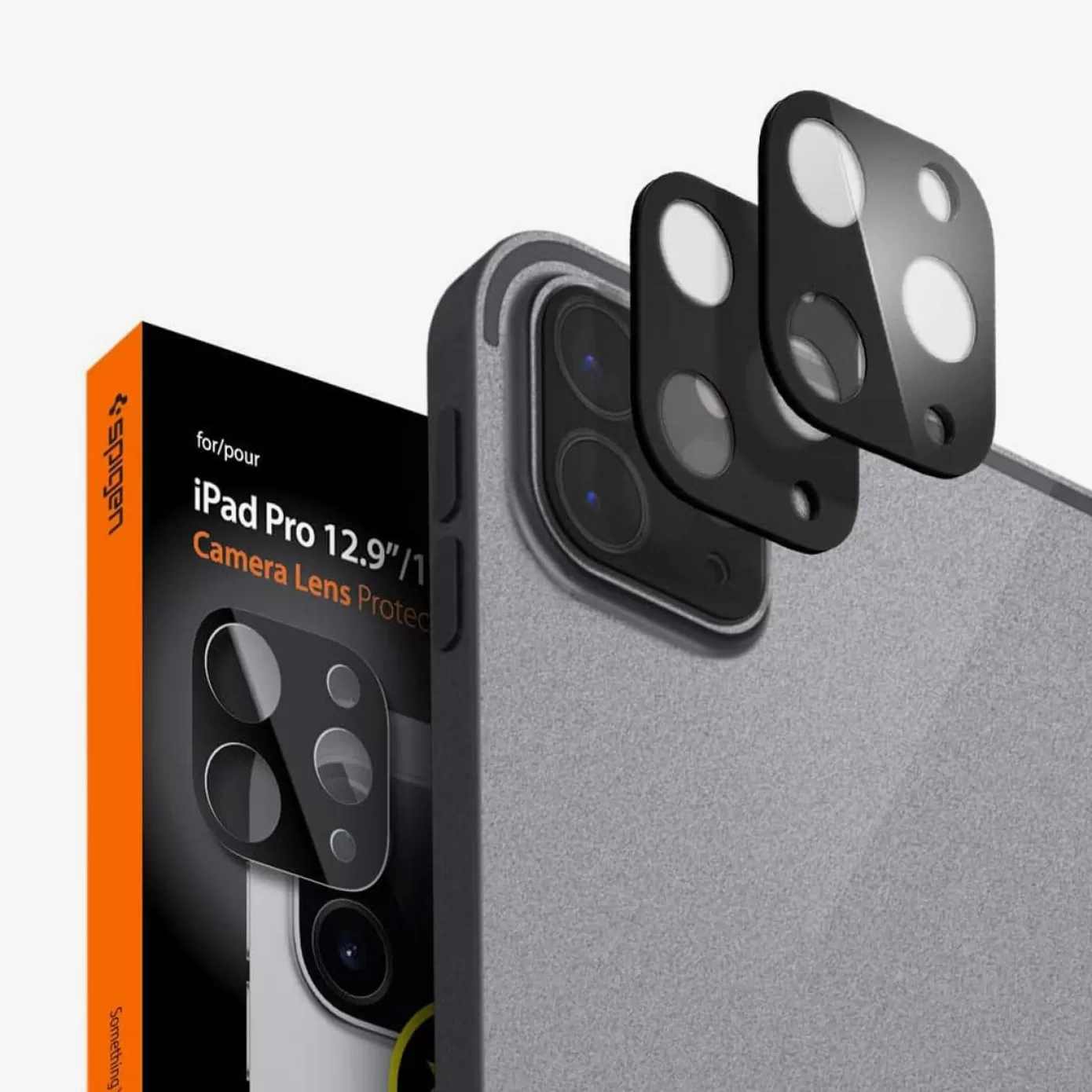 Spigen Ipad·Ipad Pro | Full Cover Camera Lens Protector Black