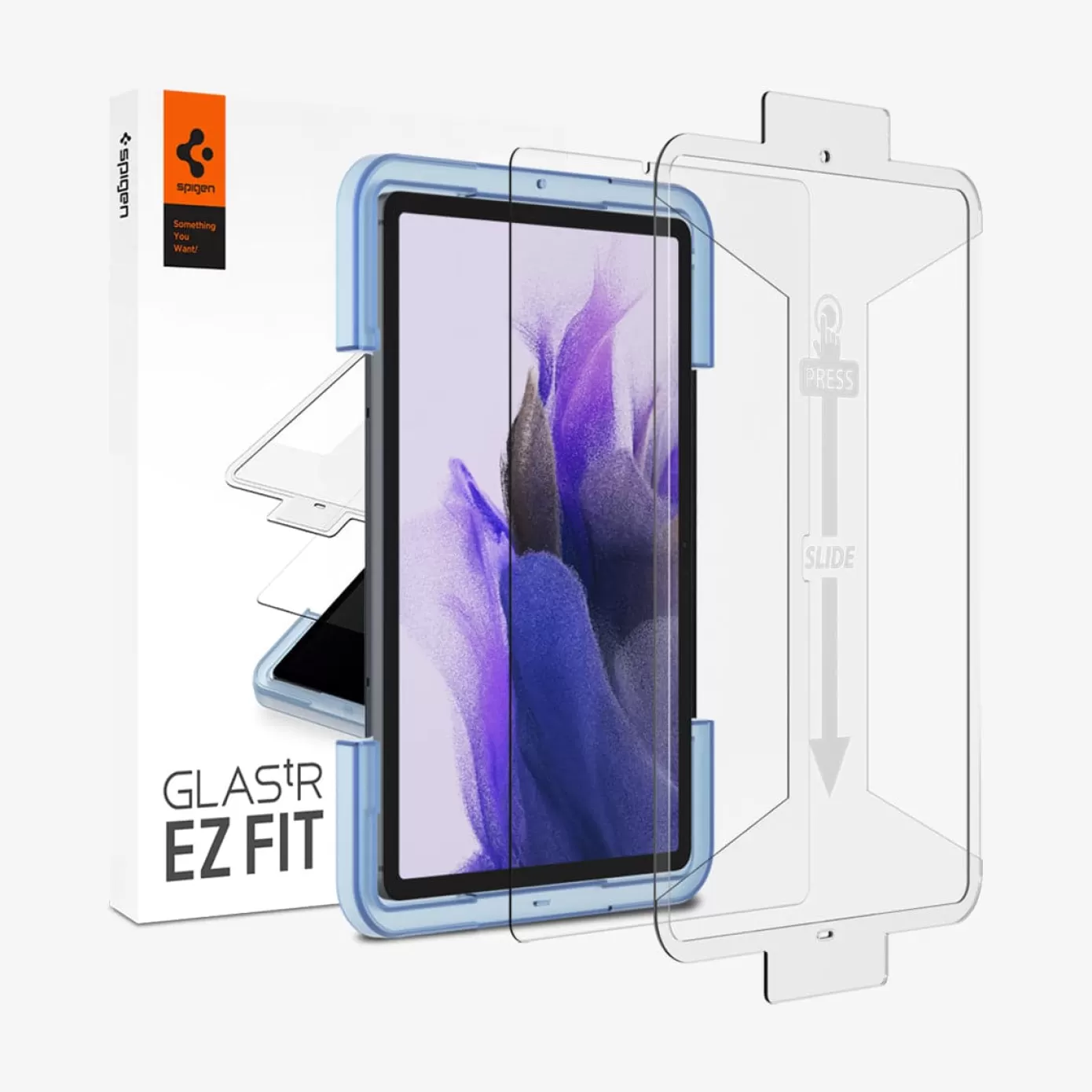 Spigen Galaxy Tab·Galaxy Tab S | GLAS.tR EZ FIT Clear