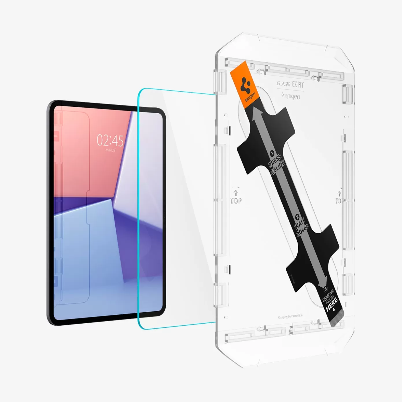 Spigen Ipad·Ipad Pro | GLAS.tR EZ Fit Clear