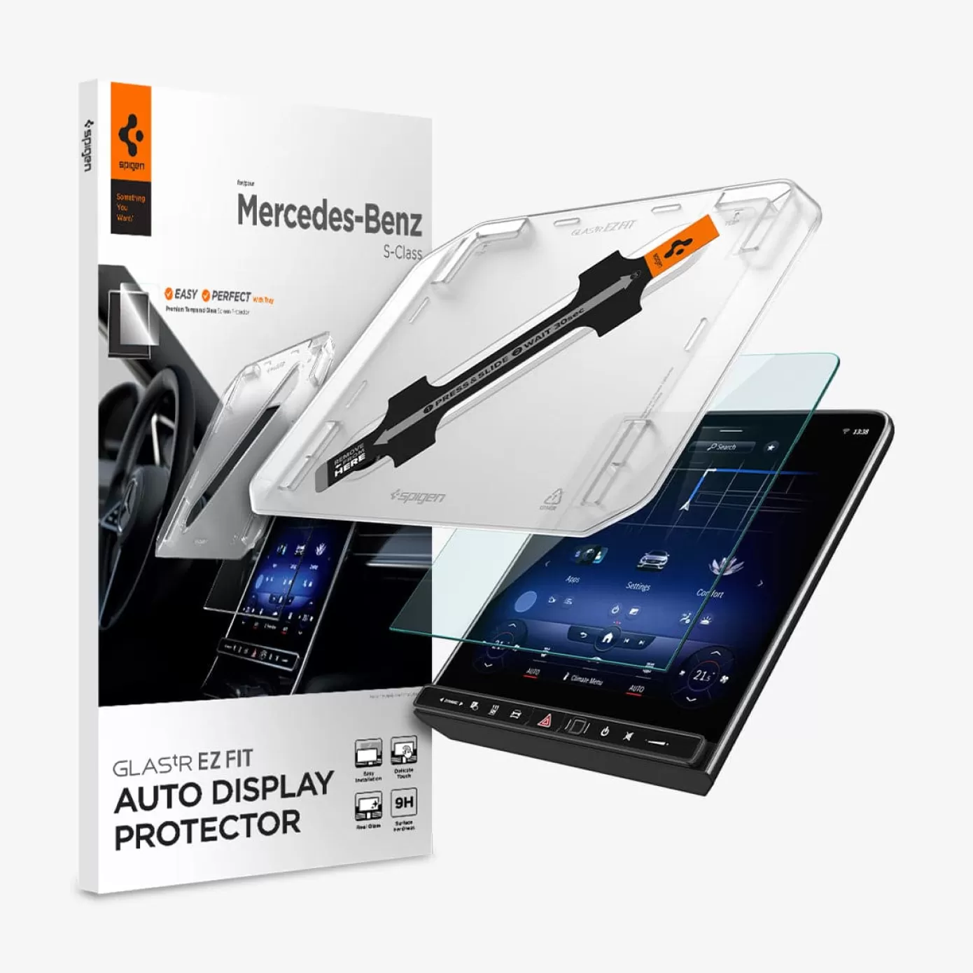 Spigen Screen Protectors | GLAS.tR EZ Fit | Anti-Glare Clear Matte