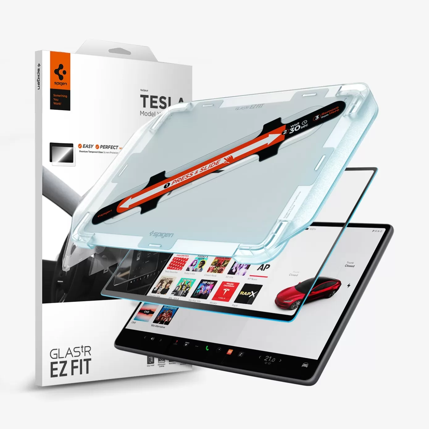 Spigen Screen Protectors | GLAS.tR EZ Fit | Anti-Glare Clear Matte