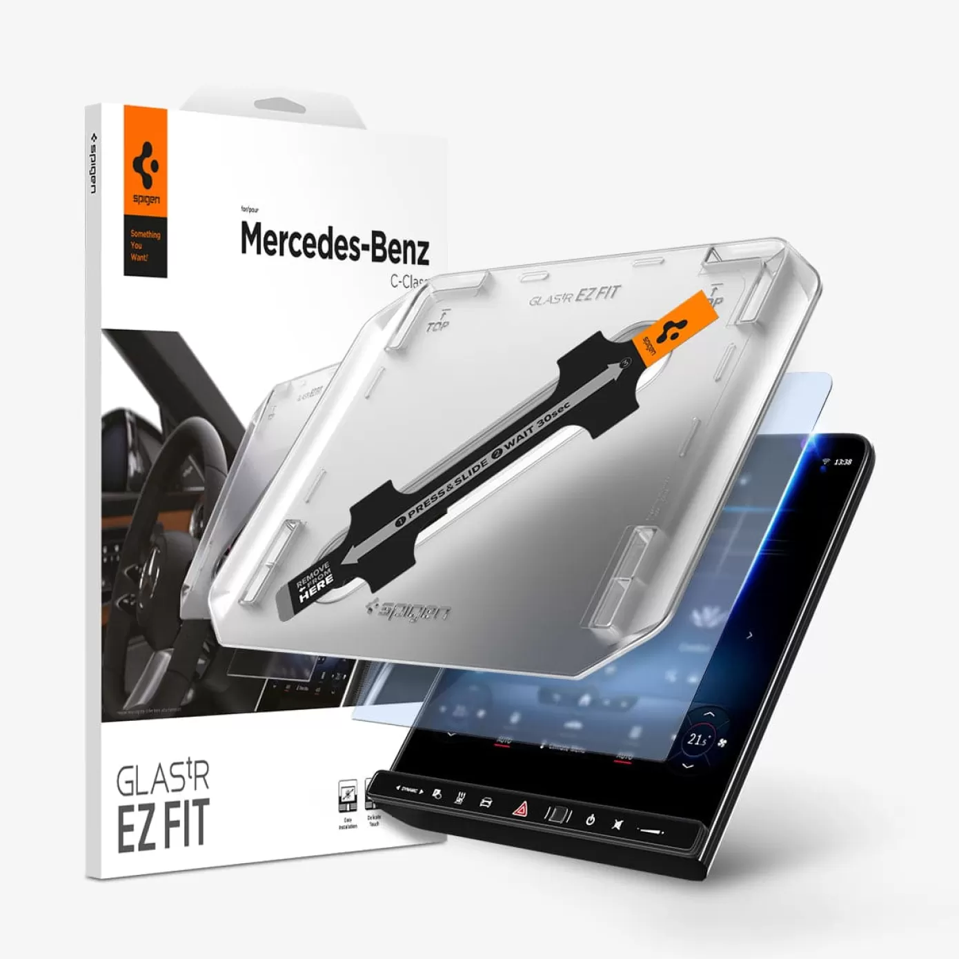 Spigen Screen Protectors | GLAS.tR EZ Fit | Anti-Glare Clear Matte