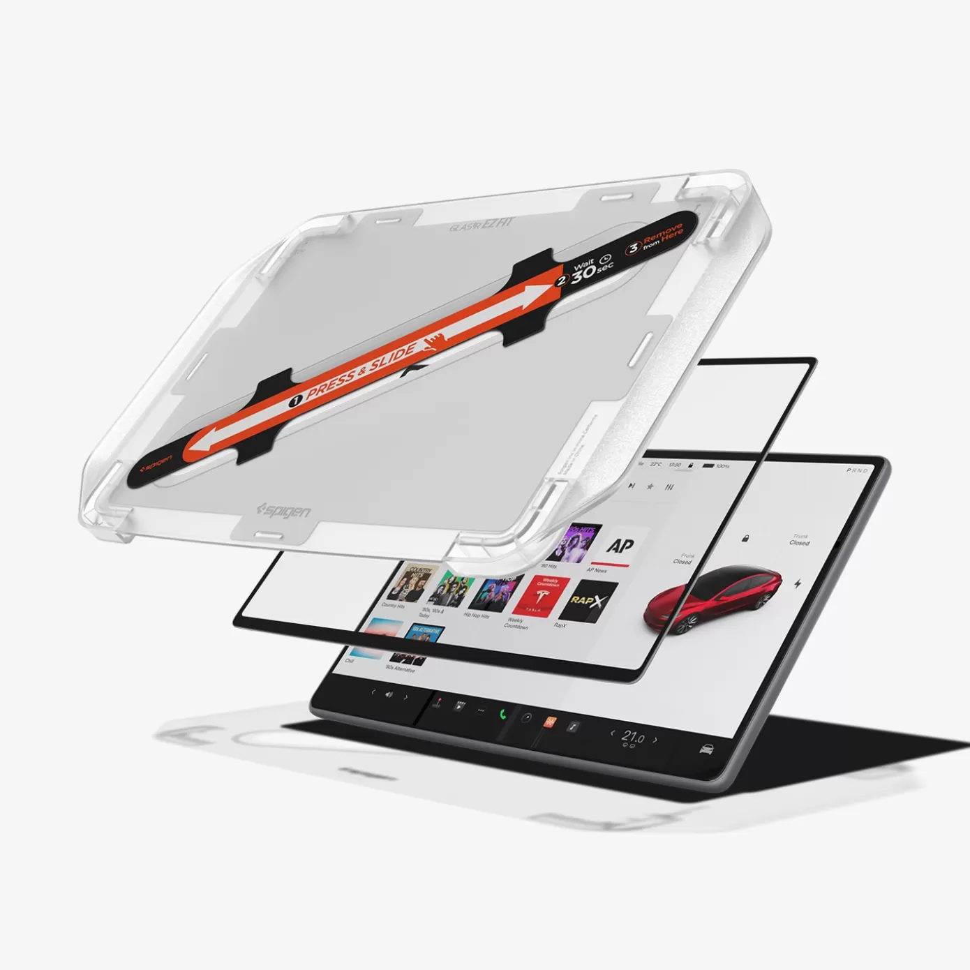 Spigen Screen Protectors | GLAS.tR EZ Fit | Anti-Glare Clear Matte