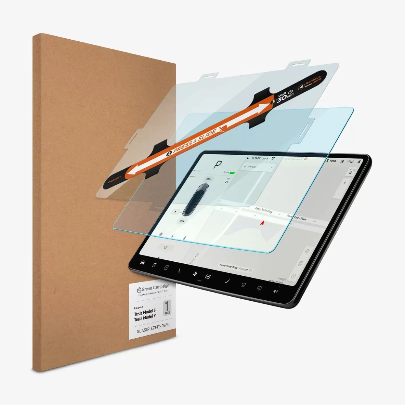 Spigen Screen Protectors | GLAS.tR EZ Fit | Anti-Glare Refill Clear Matte