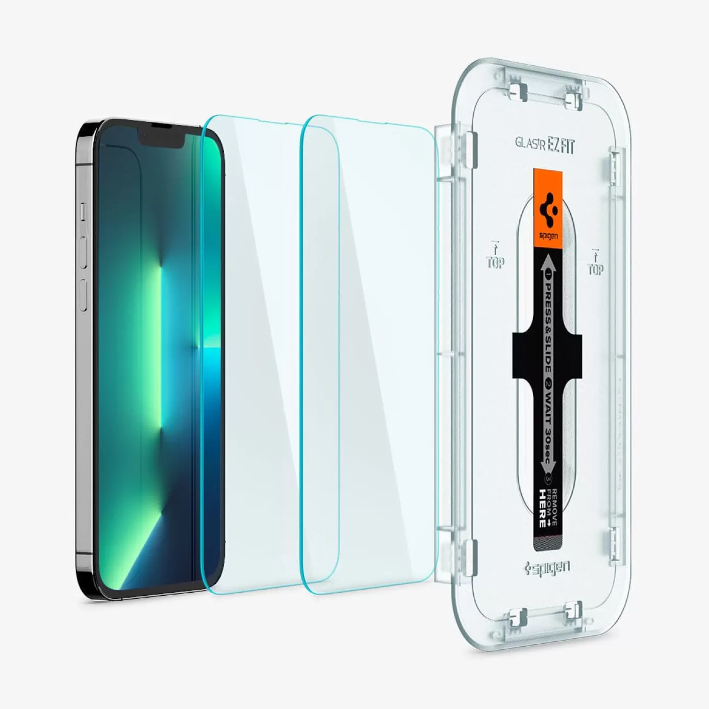 Spigen Iphone·More Iphone Series | GLAS.tR EZ Fit (Sensor Protection) Clear