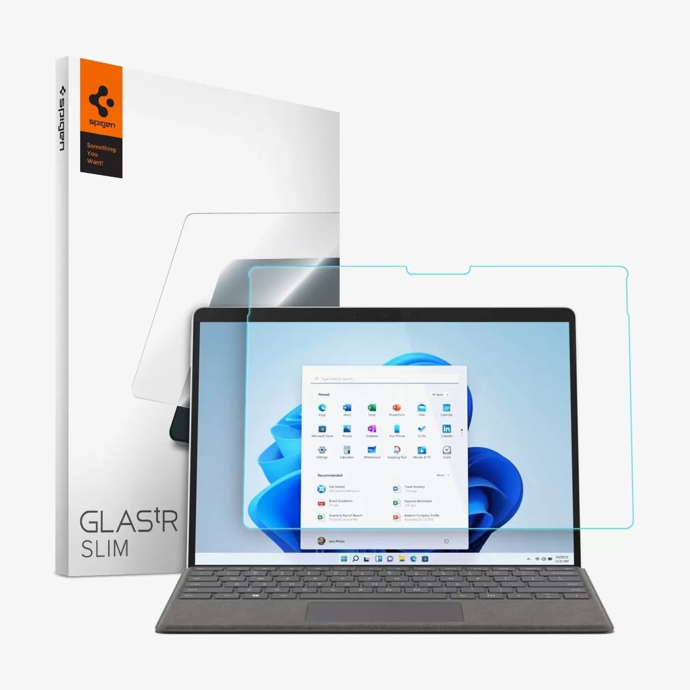 Spigen Microsoft Surface | Glas.tR SLIM Clear