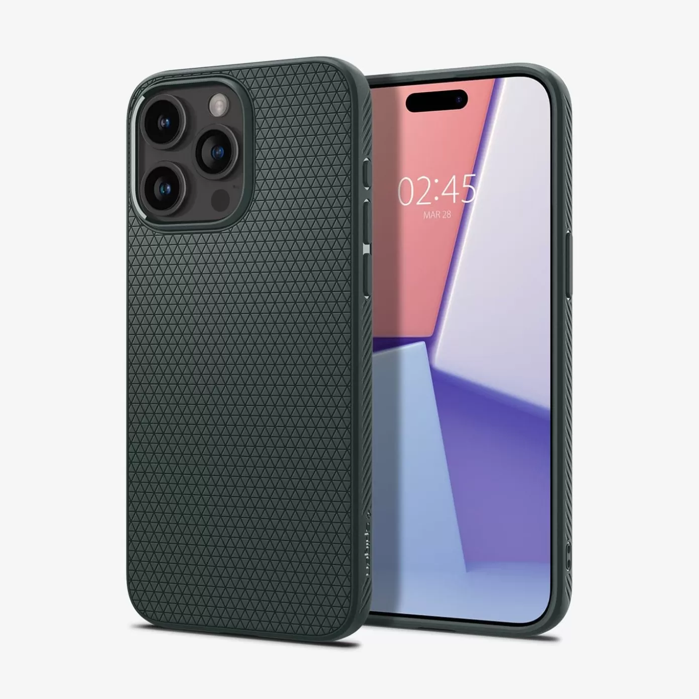 Spigen Iphone·Iphone 15 Pro Max | Iphone·Iphone 15 Pro | Liquid Air Abyss Green