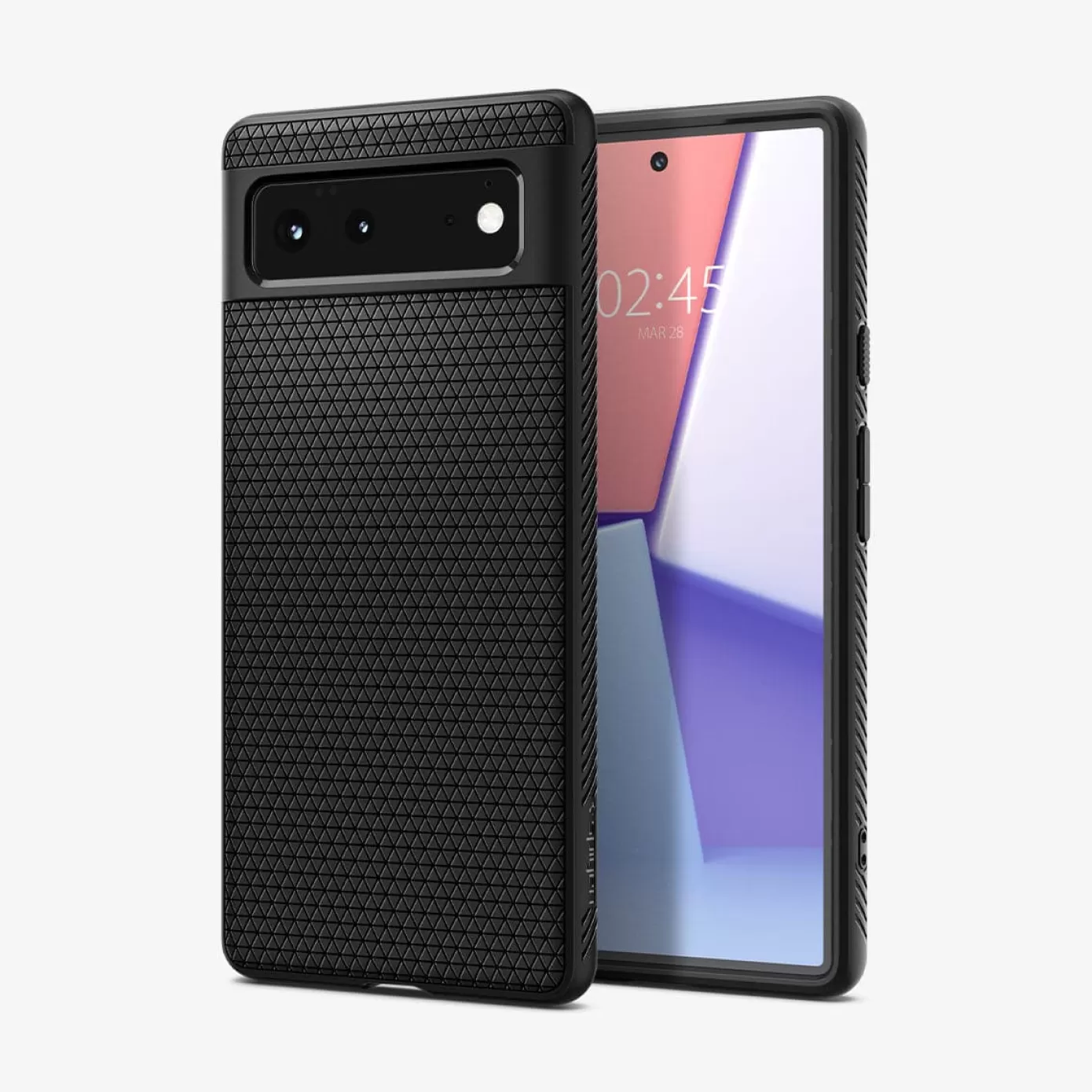 Spigen Pixel Phone·More Pixel Series | Liquid Air Matte Black