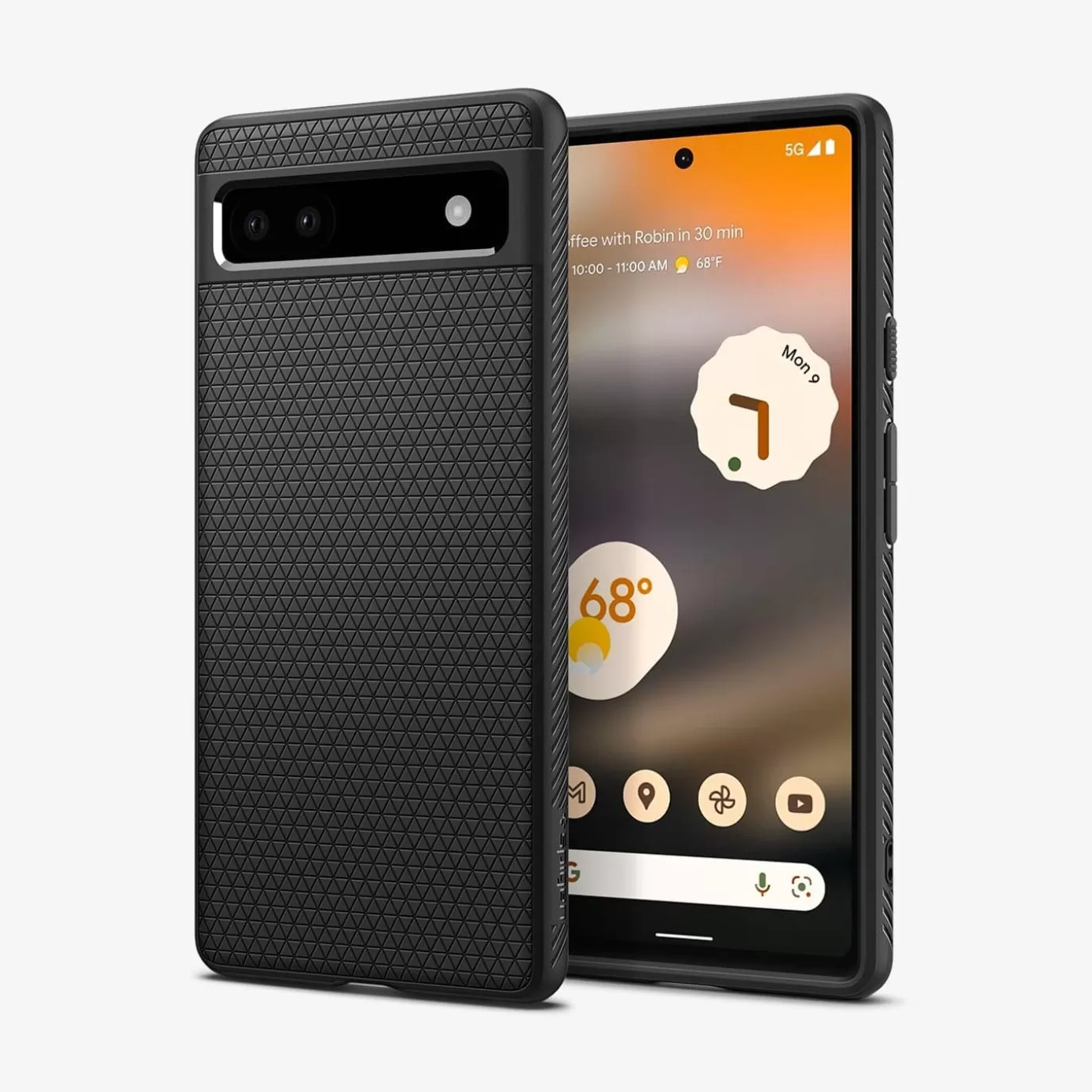 Spigen Pixel Phone·More Pixel Series | Liquid Air Matte Black