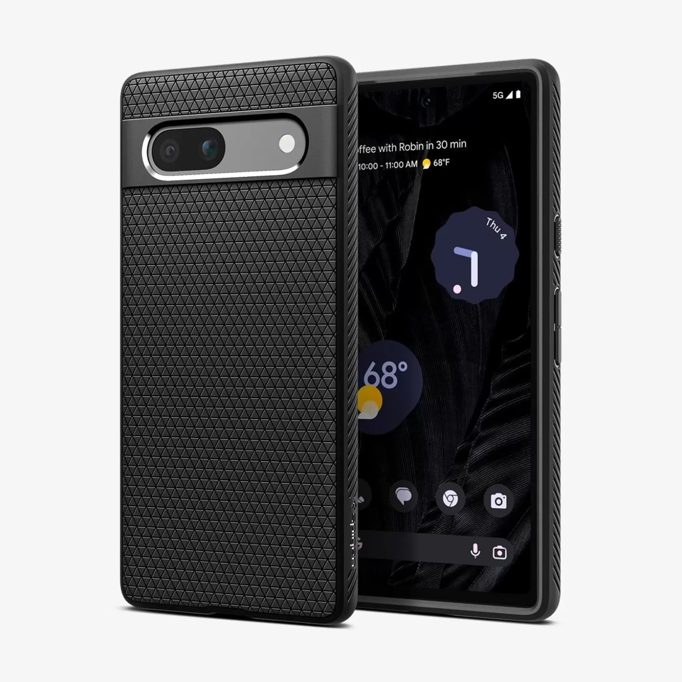 Spigen Pixel Phone·More Pixel Series | Liquid Air Matte Black