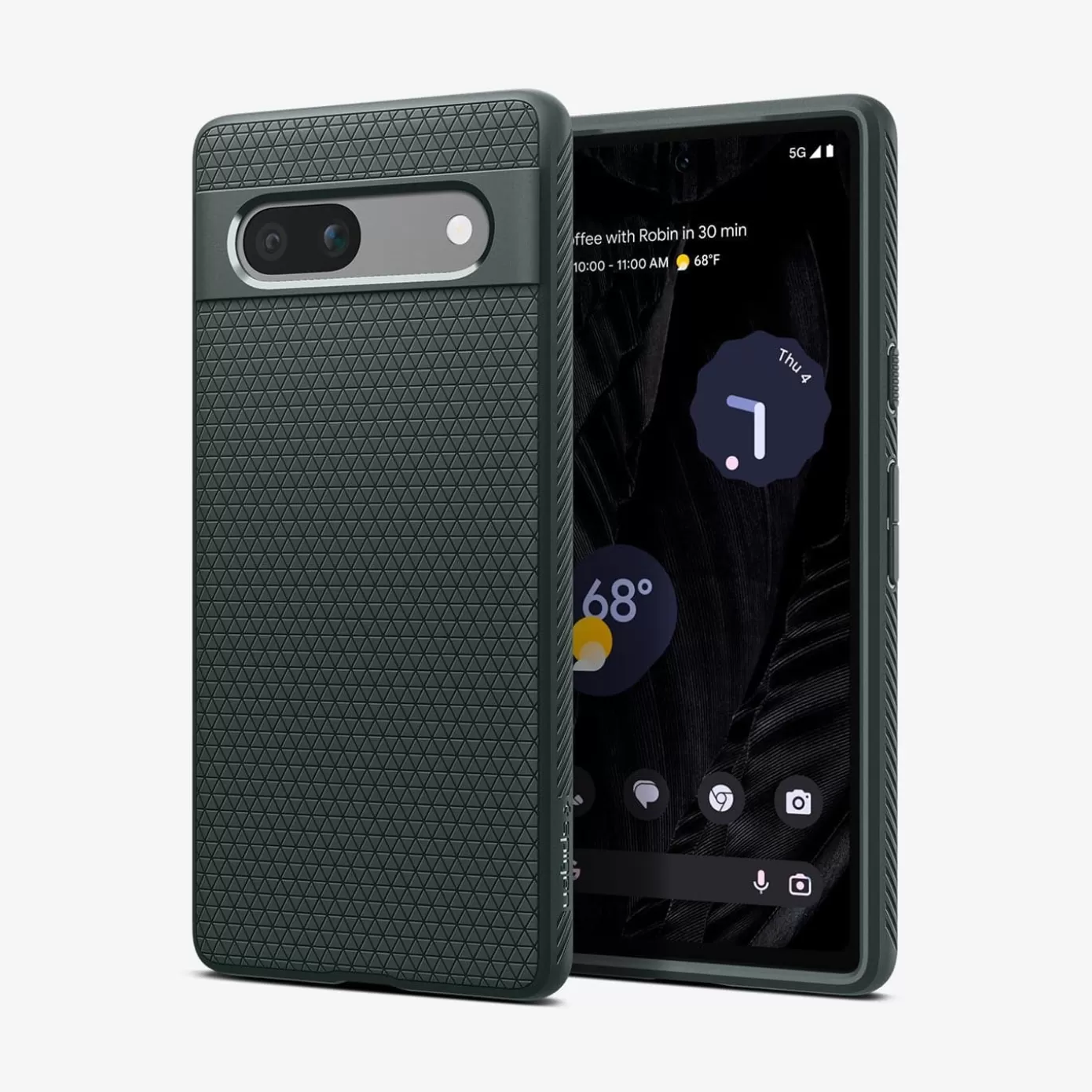 Spigen Pixel Phone·More Pixel Series | Liquid Air Abyss Green