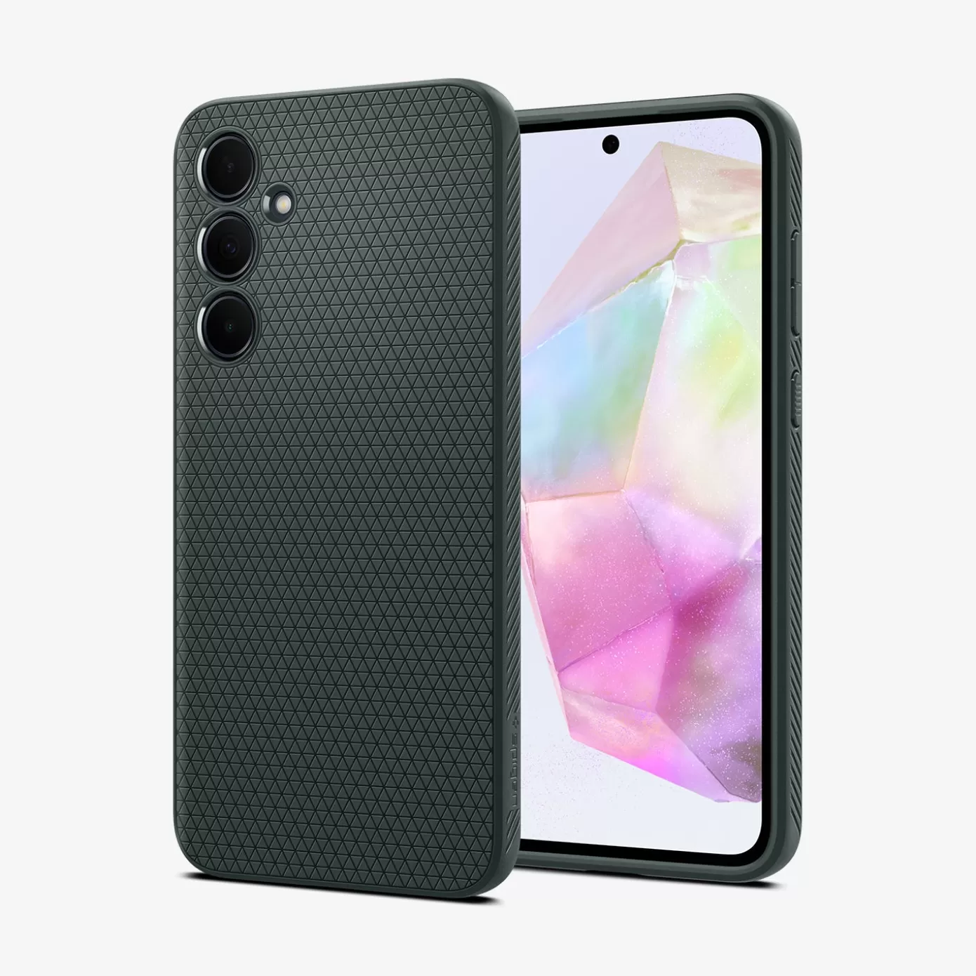 Spigen Galaxy A | Liquid Air Abyss Green