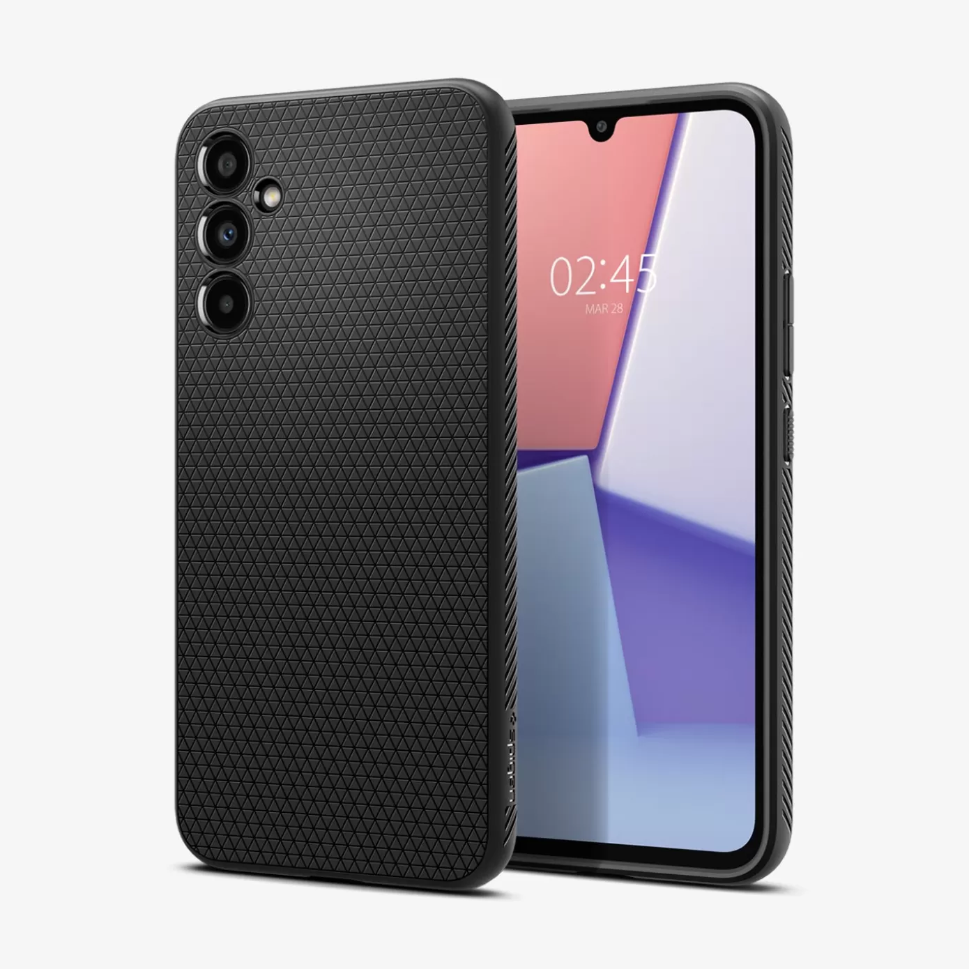Spigen Galaxy A | Liquid Air Matte Black