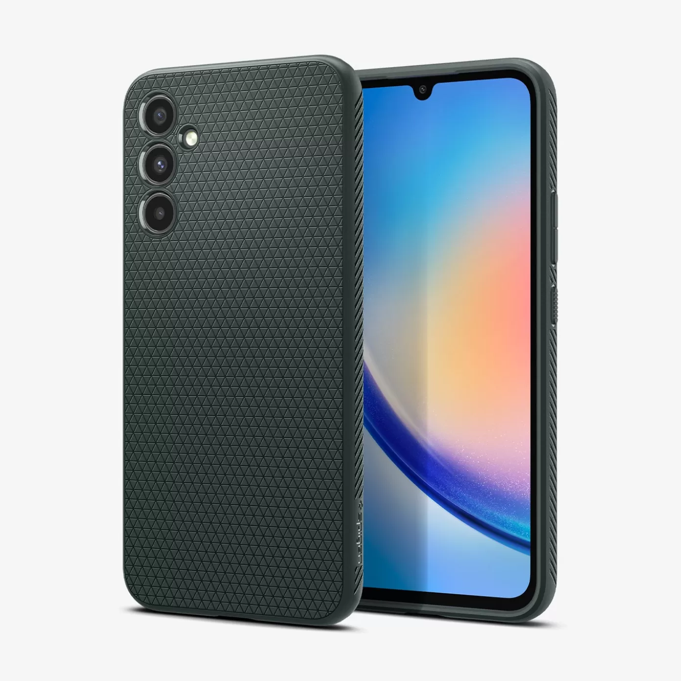 Spigen Galaxy A | Liquid Air Abyss Green