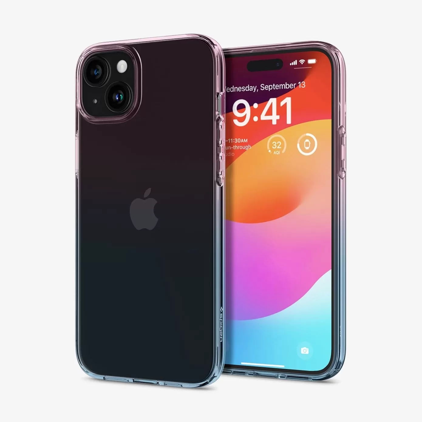 Spigen Iphone·Iphone 15 Pro Max | Iphone·Iphone 15 Pro | Liquid Crystal Gradation Pink