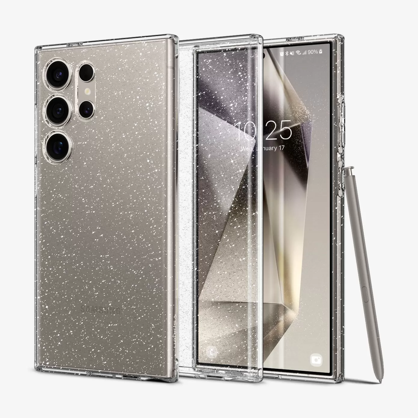 Spigen Galaxy S·Galaxy S24 Fe | Galaxy S·Galaxy S24 Ultra | Liquid Crystal Glitter Crystal Quartz