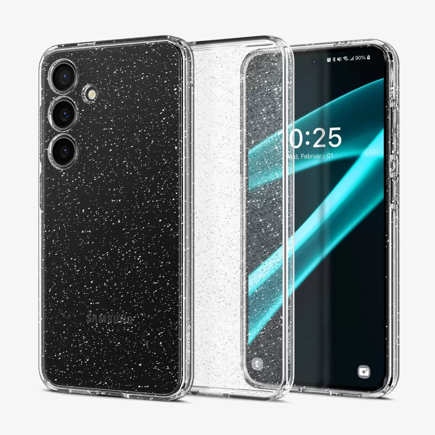 Spigen Galaxy S·Galaxy S24 Fe | Galaxy S·Galaxy S24 Ultra | Liquid Crystal Glitter Crystal Quartz