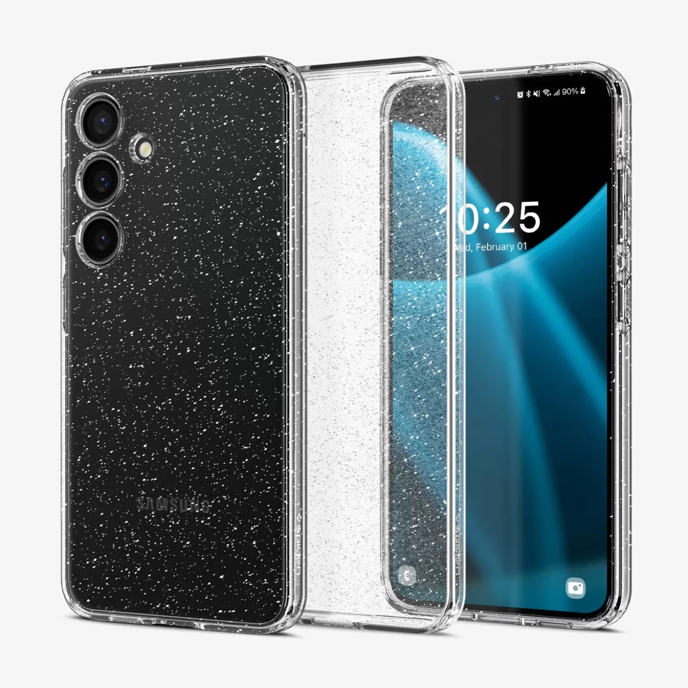 Spigen Galaxy S·Galaxy S24 Fe | Galaxy S·Galaxy S24 Ultra | Liquid Crystal Glitter Crystal Quartz