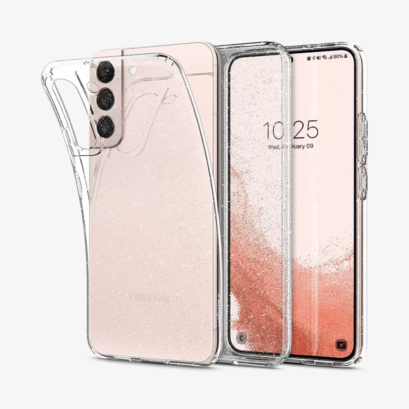 Spigen Galaxy S·More Galaxy Series | Liquid Crystal Glitter Crystal Quartz