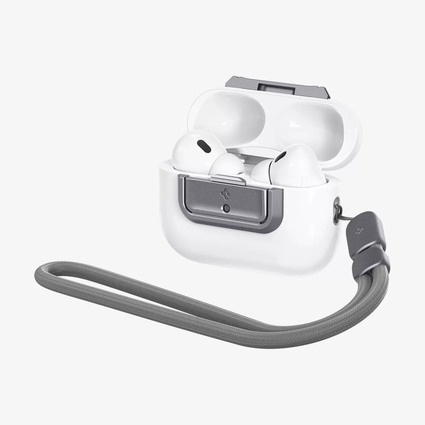 Spigen Airpods·Airpods Pro | Airpods·Airpods | Lock Fit M Metallic Gray