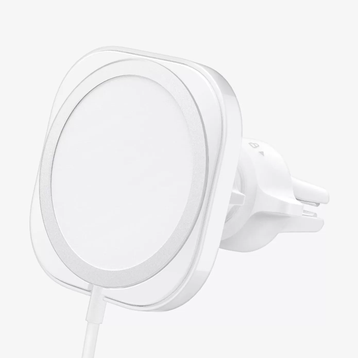Spigen Mounts | MagSafe Charger | Air Vent Mount (MagFit) White