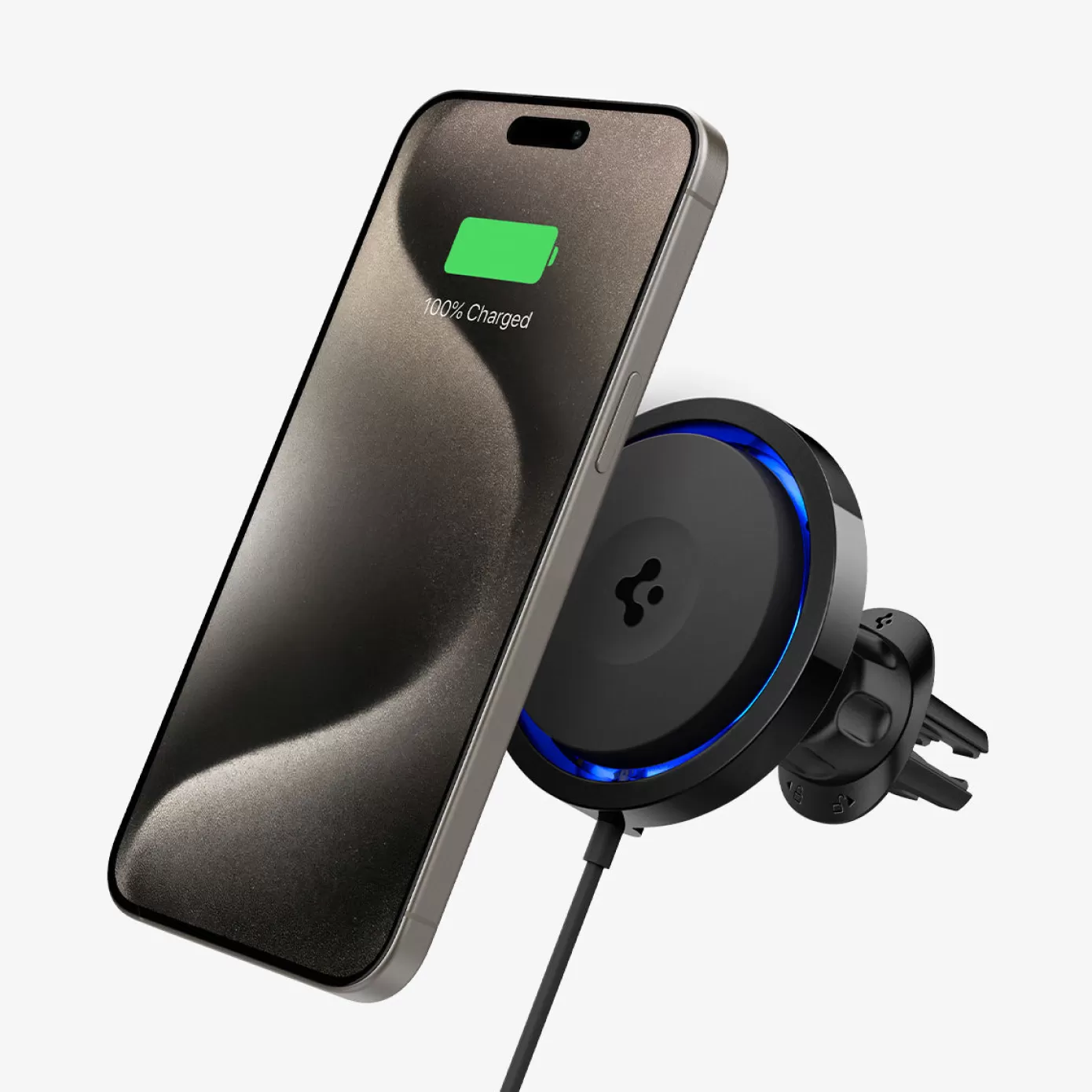 Spigen Travel Accessories | OneTap Pro 3 CryoMax™ Air Vent Car Mount | ITS12WC (MagFit) Black