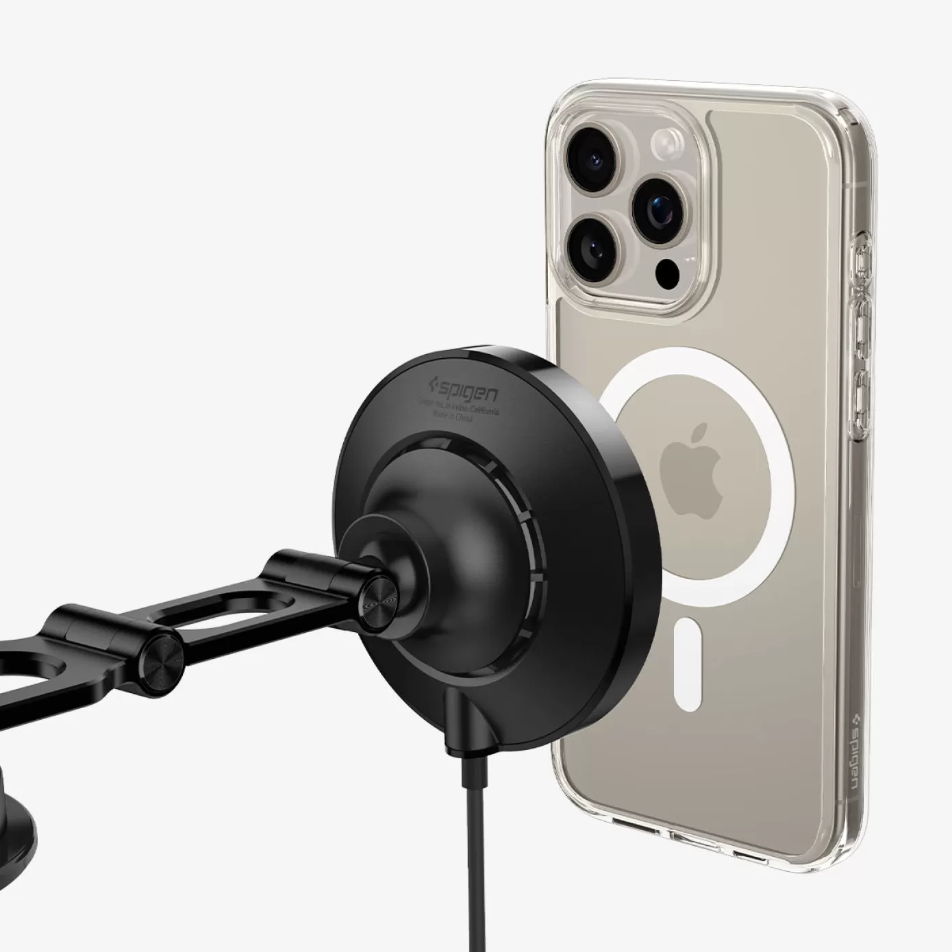 Spigen Travel Accessories | OneTap Pro 3 CryoMax™ Dashboard Car Mount | ITS35WC (MagFit) Black