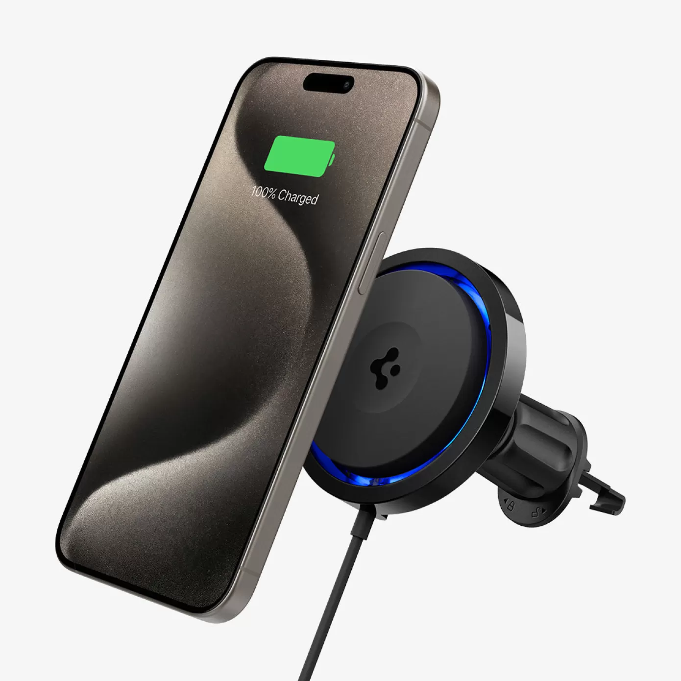 Spigen Travel Accessories | OneTap Pro 3 CryoMax™ Hook Car Mount | ITS13WC (MagFit) Black