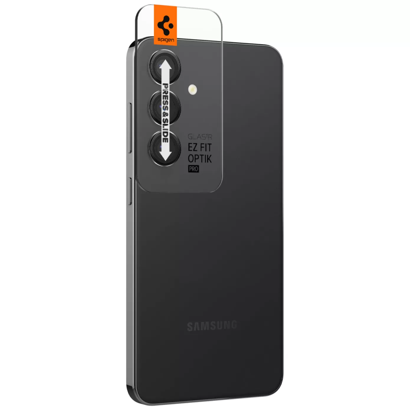Spigen Galaxy S·Galaxy S24 Fe | Galaxy S·Galaxy S24 Ultra | Optik Pro EZ Fit Black