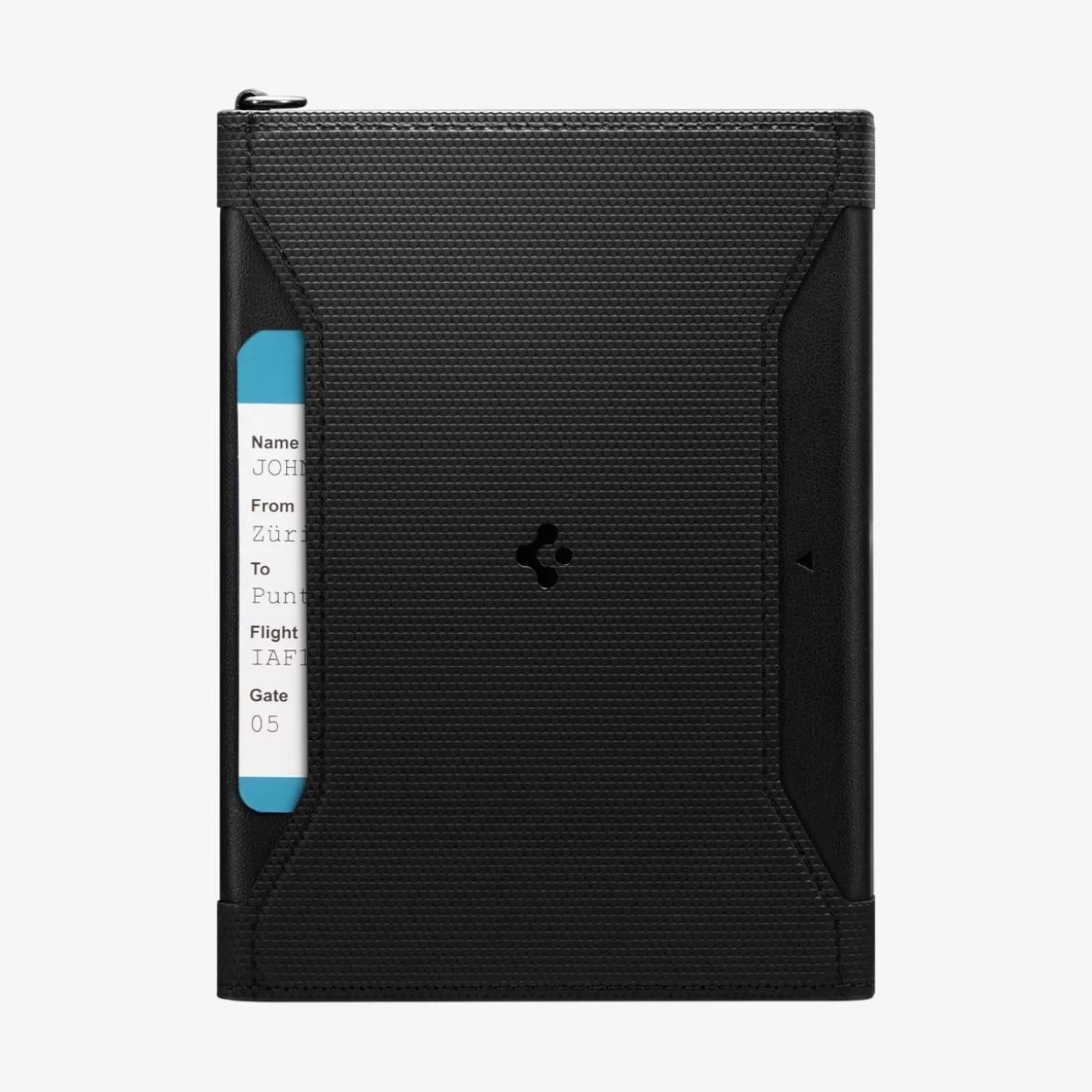 Spigen Travel Accessories | Passport Holder Black