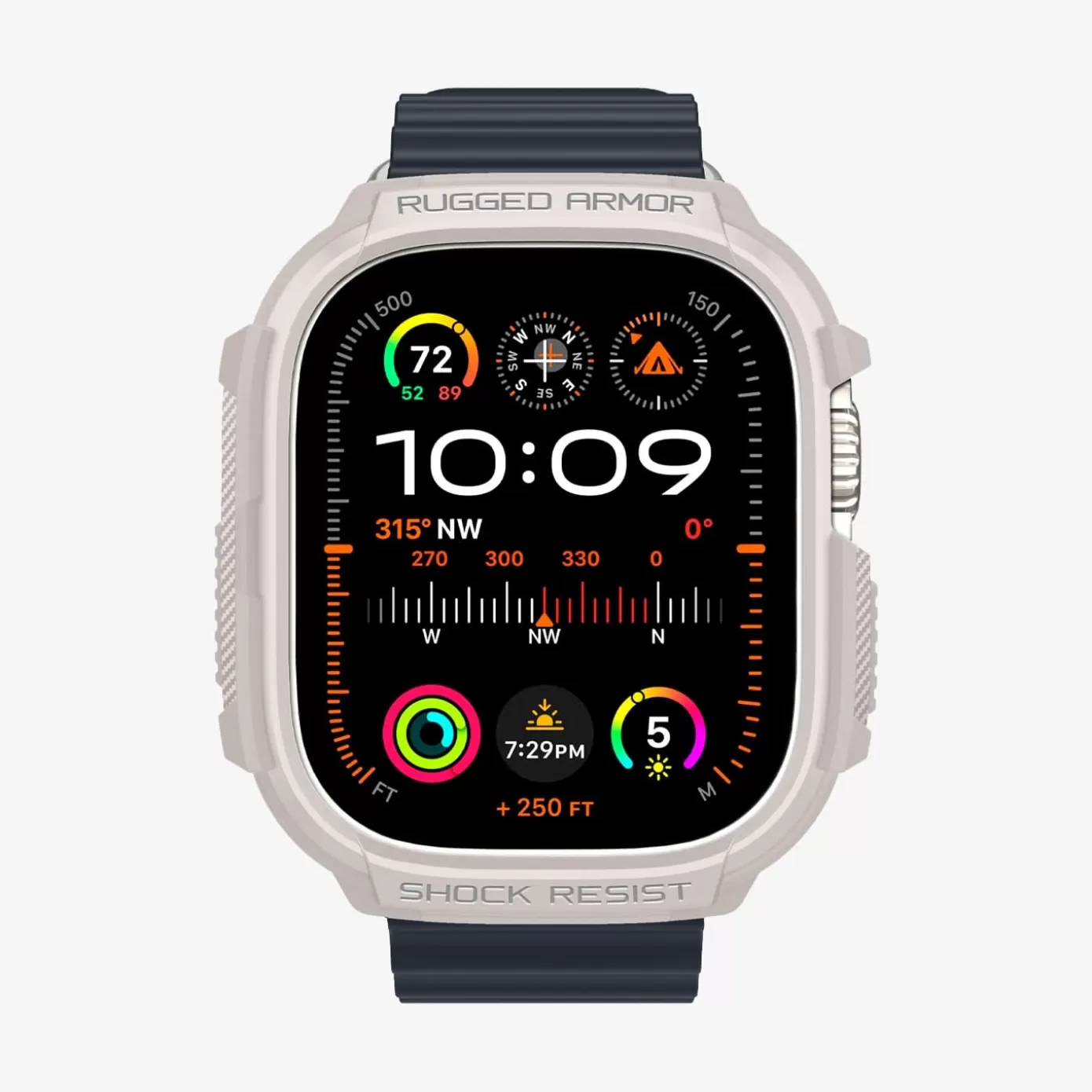 Spigen Apple Watch·Apple Watch Ultra Series | Apple Watch·Apple Watch 10 Series | Rugged Armor Dune Beige