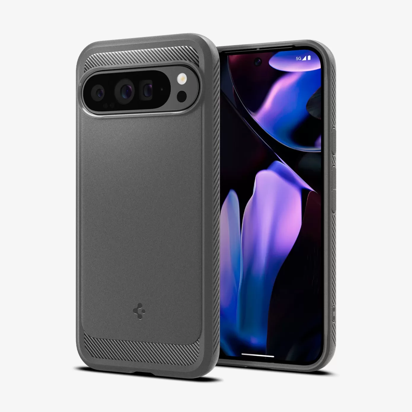 Spigen Pixel Phone·Pixel 9 Pro Xl | Pixel Phone·Pixel 9 Pro | Rugged Armor Marble Gray