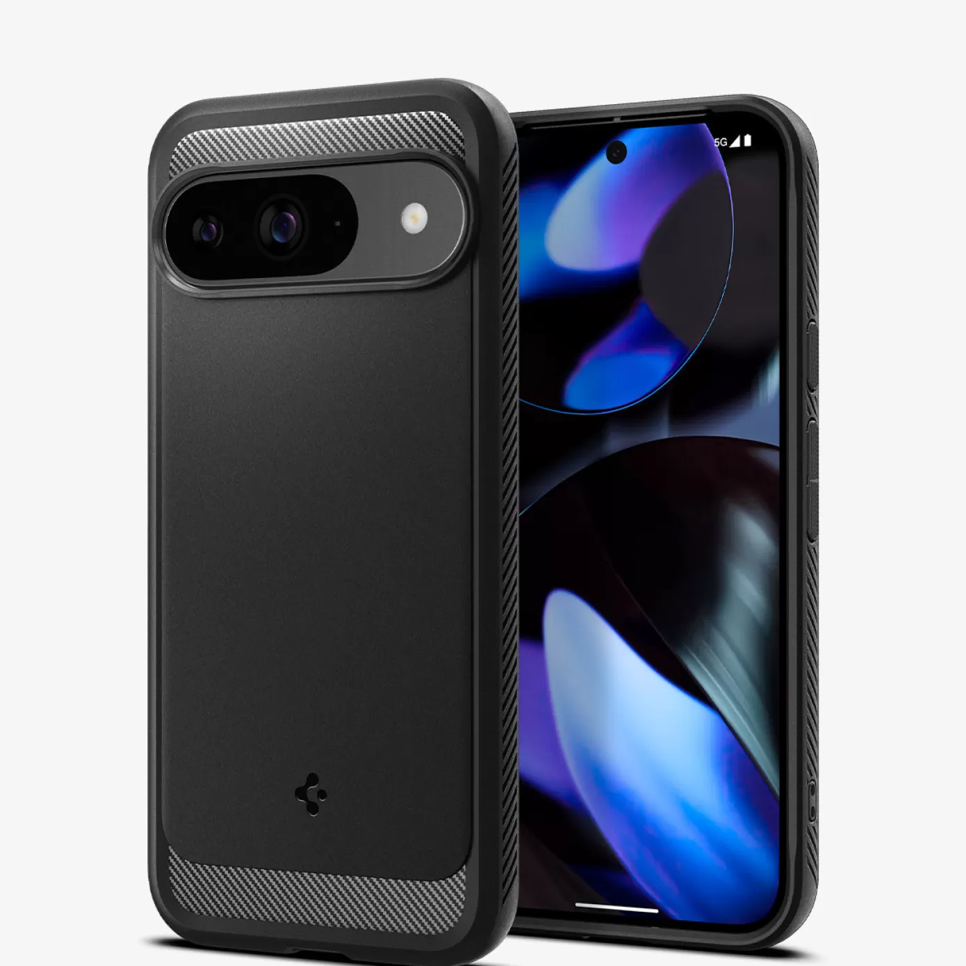 Spigen Pixel Phone·Pixel 9 Pro Xl | Pixel Phone·Pixel 9 Pro | Rugged Armor Matte Black