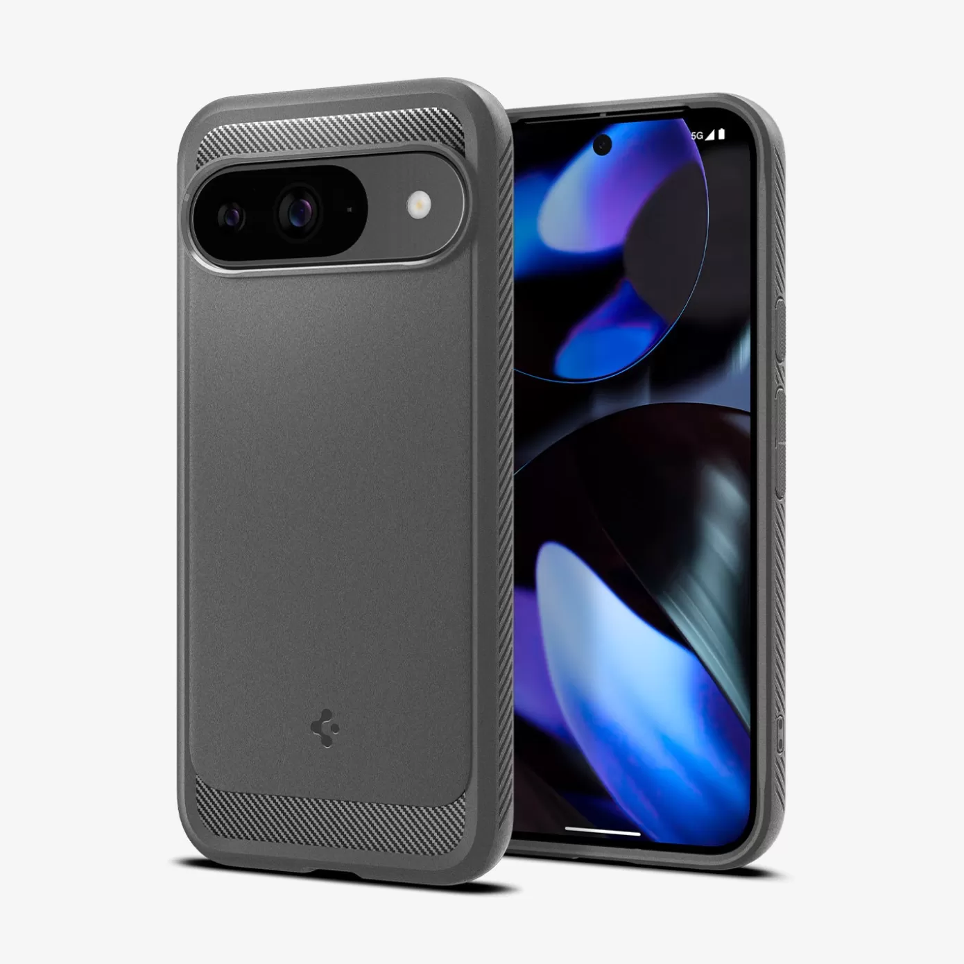 Spigen Pixel Phone·Pixel 9 Pro Xl | Pixel Phone·Pixel 9 Pro | Rugged Armor Marble Gray