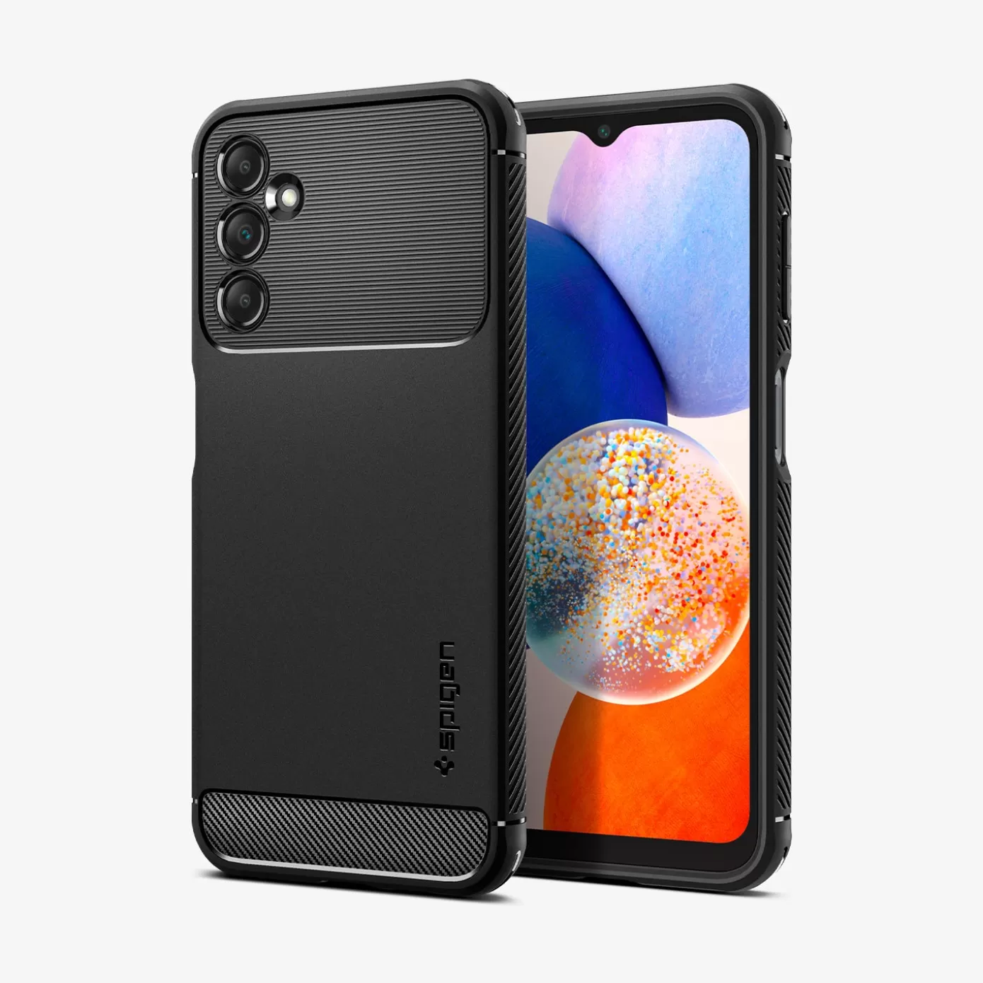 Spigen Galaxy A | Rugged Armor Matte Black