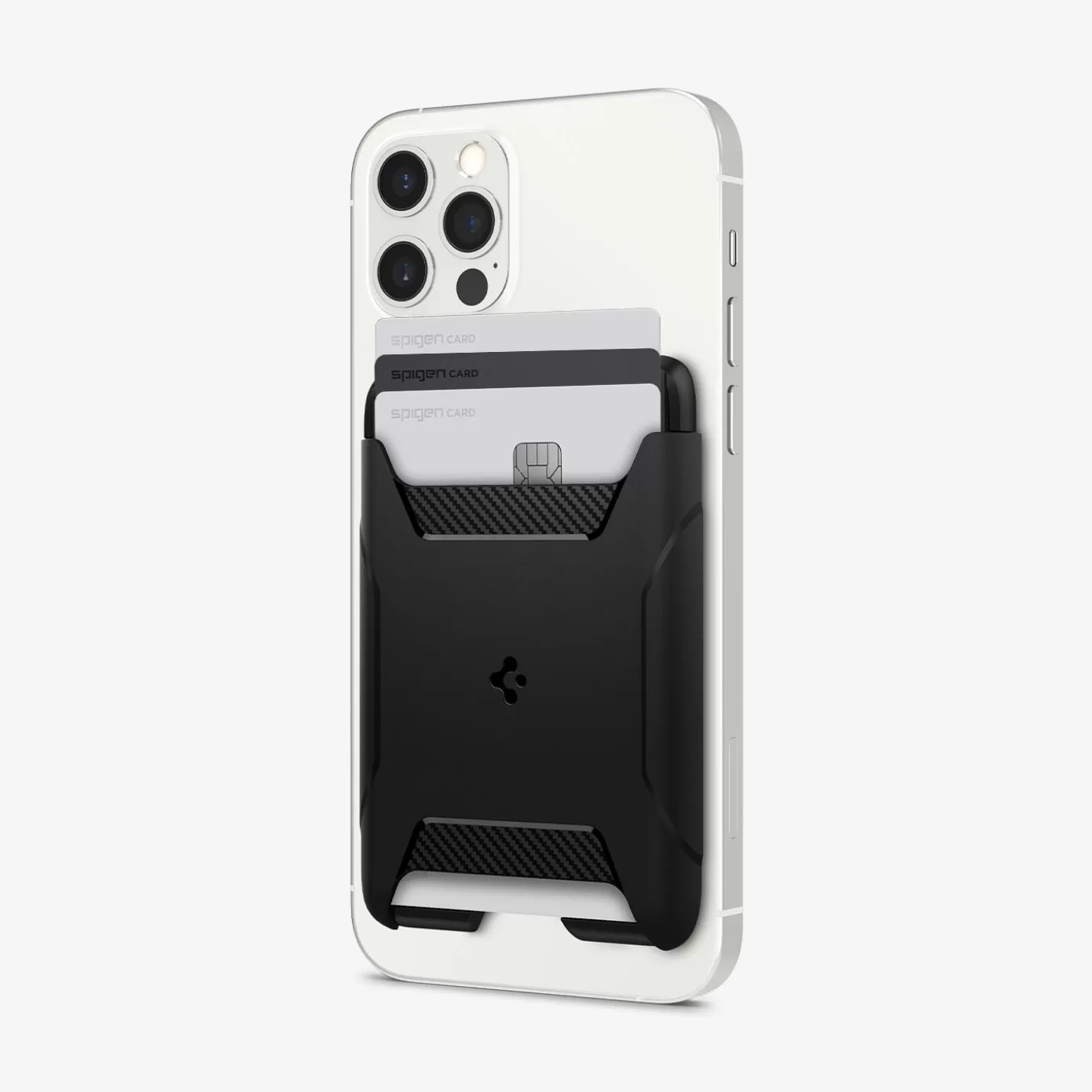 Spigen Wallets | Rugged Armor | 3 Cards (MagFit) Black