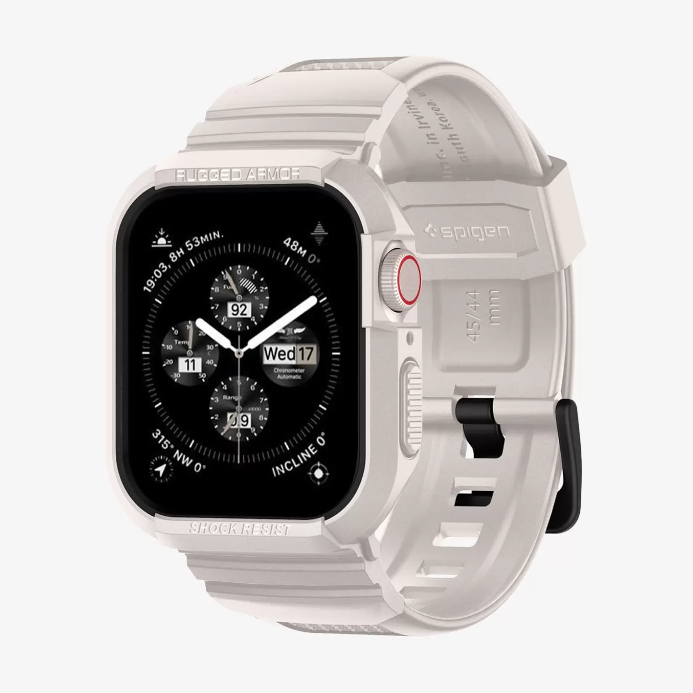 Spigen Apple Watch·Apple Watch Ultra Series | Apple Watch·Apple Watch 10 Series | Rugged Armor Pro Dune Beige